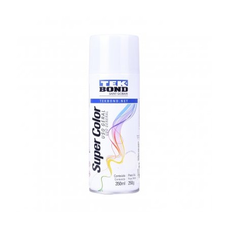 TINTA SPRAY BRANCO BRILHO USO GERAL 350ML