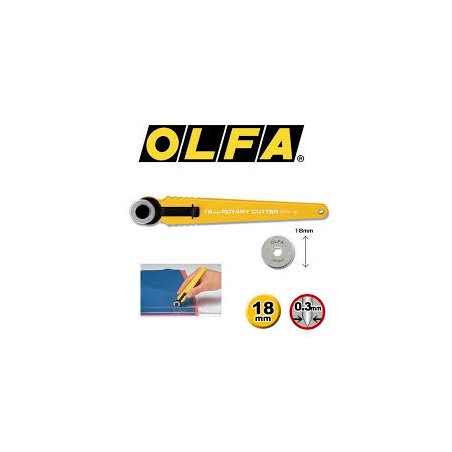 Estilete OLFA Rotativo RTY-4 18mm