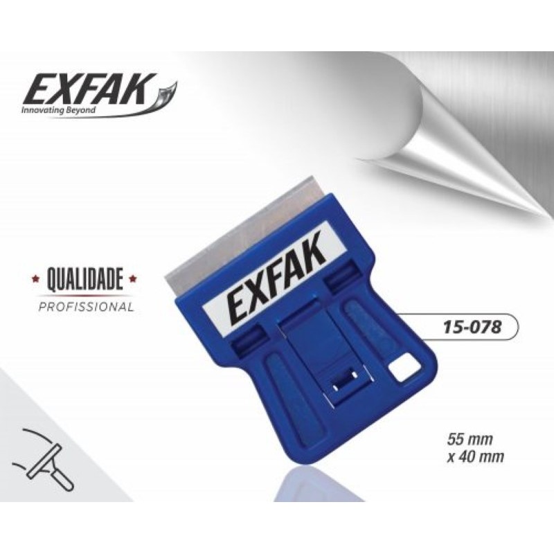 ESTILETE PARA RASPAR VIDRO PLAST 15-078 EXFAK