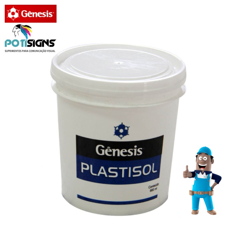 PLASTISOL RELEVO BASE CINZA GENESIS 1KG