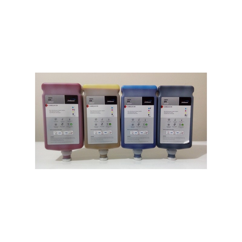 TINTA JETBEST DX LINHA SILVER MAGENTA 1L