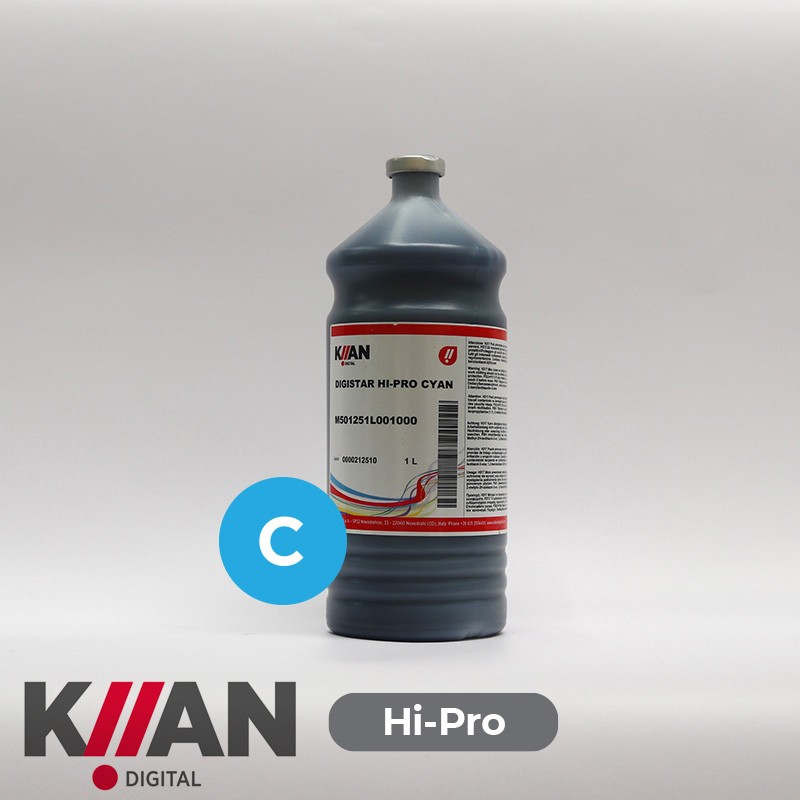 TINTA SUBLIMACAO KIIAN HI-PRO CYAN 1L