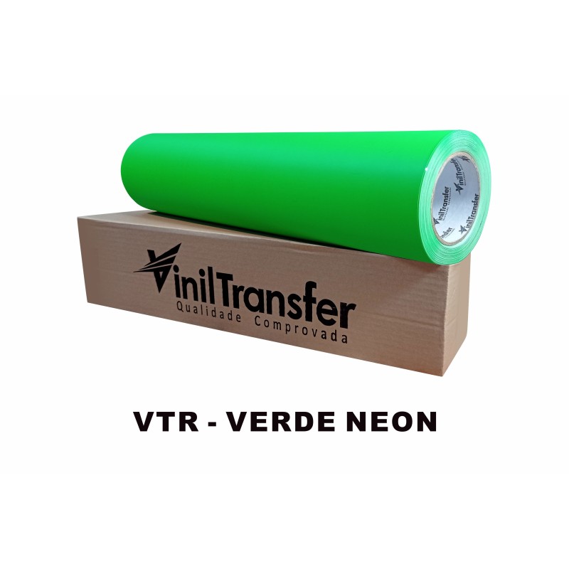 VINIL TRANSFER NEON VERDE