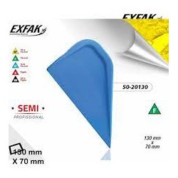 ESPATULA MEIA LUA AZUL FLEX 50-20130 EXFAK