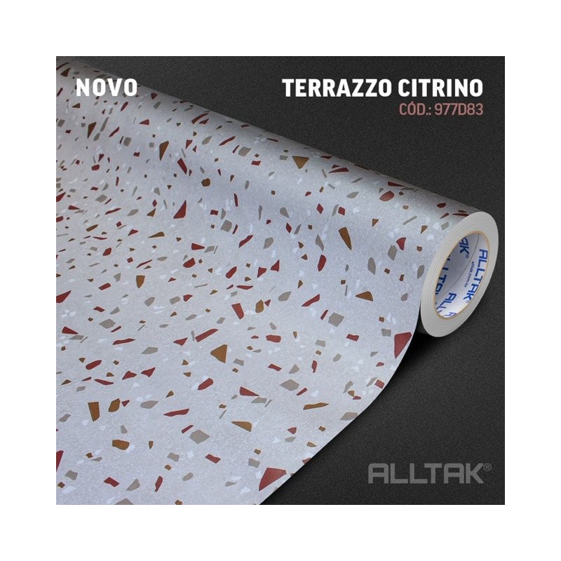 ALLTAK DECOR TERRAZZO CITRINO 1.22