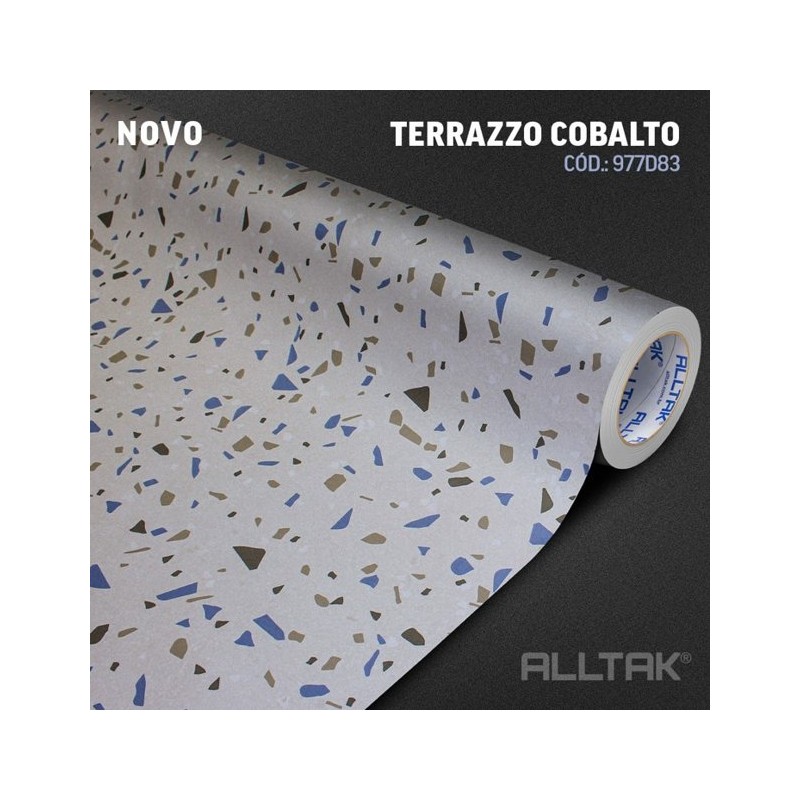 ALLTAK DECOR TERRAZZO COBALTO 1.22