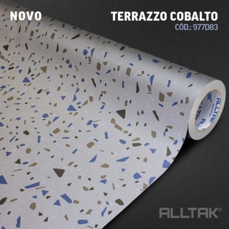 ALLTAK DECOR TERRAZZO COBALTO 1.22