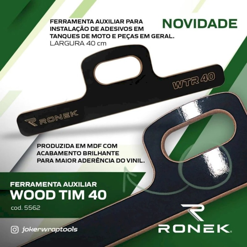 ESPATULA RONEK WOOD TIM - 40CM 5562