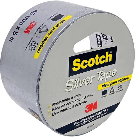 FITA SILVER TAPE 3M 45MMX5M