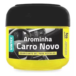 AROMINHA GEL CARRO NOVO 60G