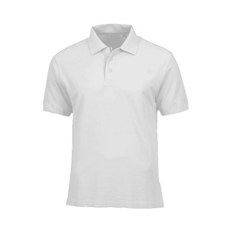 CAMISA PIQUET POLO BRANCA ADULTO XG