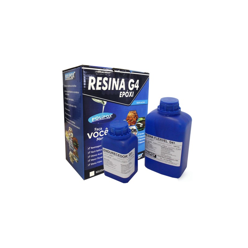 KIT RESINA POLIACRYL RIGIDA 1,5KG