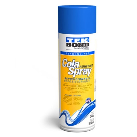 COLA ADHESIVO SPRAY REPOSICIONAVEL TEKBOND